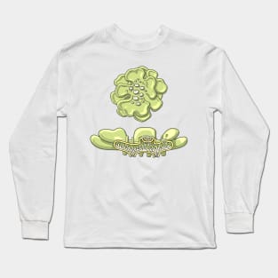 Lichen Structure Illustration Long Sleeve T-Shirt